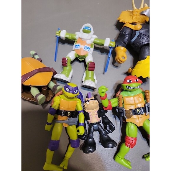 Mixed lot Teenage Mutant Ninja Turtles TMNT Figures Accessories Parts lot - Picture 12 of 13